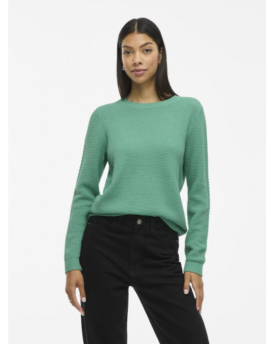 VIDALO O-NECK L/S KNIT TOP- NOOS