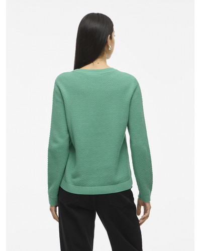 VIDALO O-NECK L/S KNIT TOP- NOOS