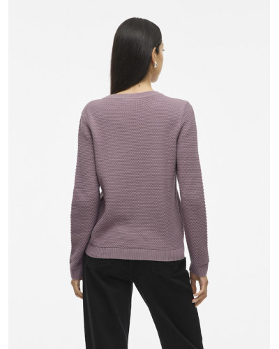 VIDALO O-NECK L/S KNIT TOP- NOOS