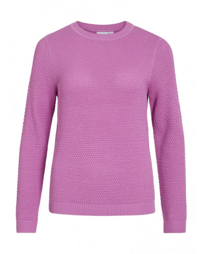 VIDALO O-NECK L/S KNIT TOP- NOOS
