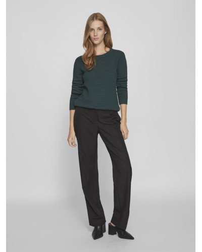 VIDALO O-NECK L/S KNIT TOP- NOOS