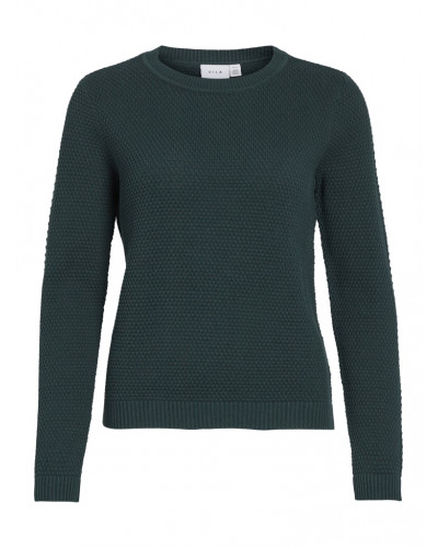 VIDALO O-NECK L/S KNIT TOP- NOOS