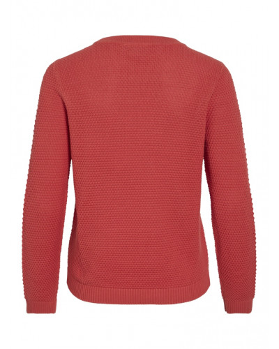 VIDALO O-NECK L/S KNIT TOP- NOOS
