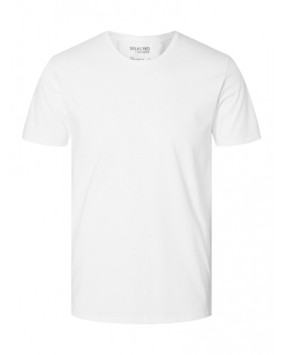SLHNEWPIMA SS O-NECK TEE NOOS