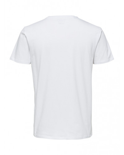 SLHNEWPIMA SS O-NECK TEE NOOS