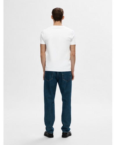 SLHNEWPIMA SS O-NECK TEE NOOS