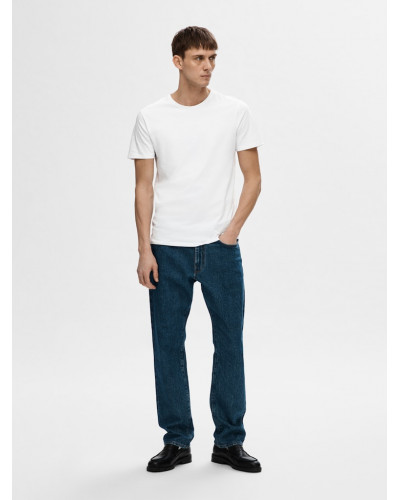 SLHNEWPIMA SS O-NECK TEE NOOS
