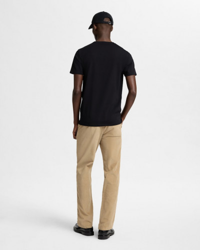 SLHNEWPIMA SS O-NECK TEE NOOS