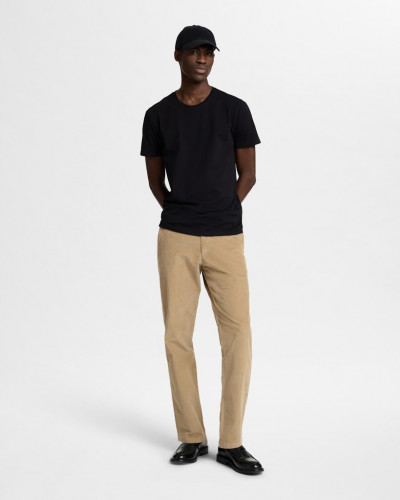 SLHNEWPIMA SS O-NECK TEE NOOS