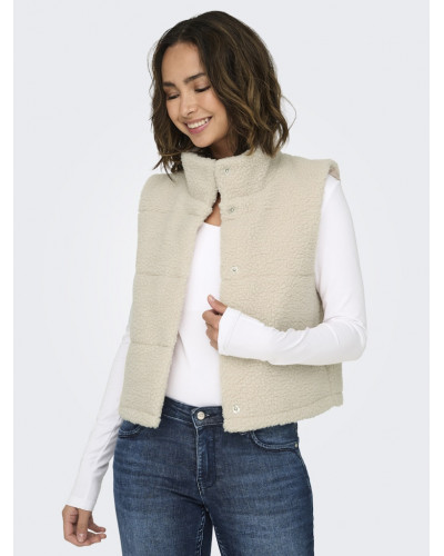 ONLSANDRA TEDDY WAISTCOAT LIFE OTW NOOS