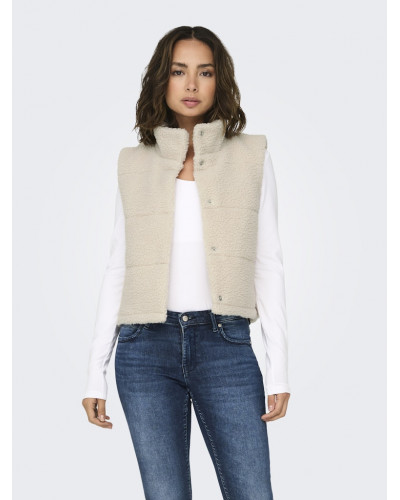 ONLSANDRA TEDDY WAISTCOAT LIFE OTW NOOS
