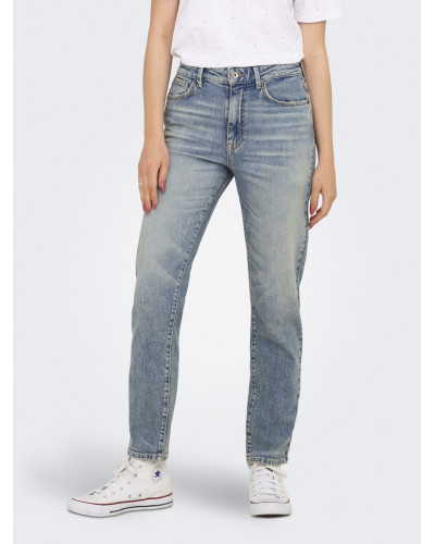 ONLEMILY HW STRETCH ST ANK DOT007 DNM