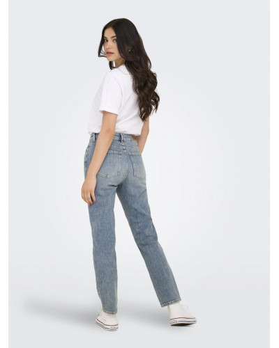 ONLEMILY HW STRETCH ST ANK DOT007 DNM