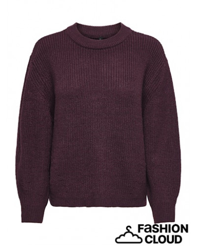 ONLMILOUZ LS RIB PULLOVER KNT NOOS