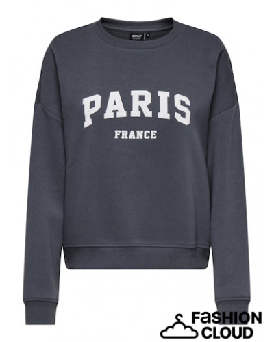 ONLSWEAT LIFE L/S CREW O.SIZE STATE NOOS