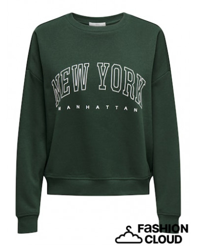 ONLSWEAT LIFE L/S CREW O.SIZE STATE NOOS