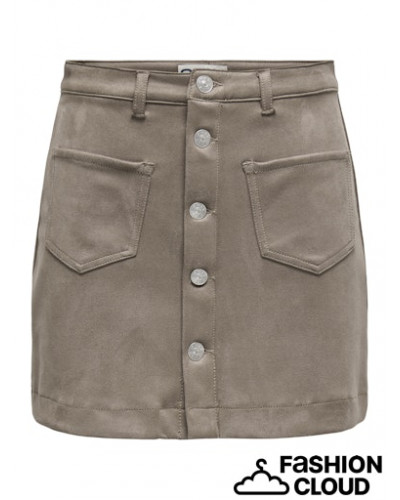 ONLAMAZING-STINA FAUX SUEDE SKIRT PNT