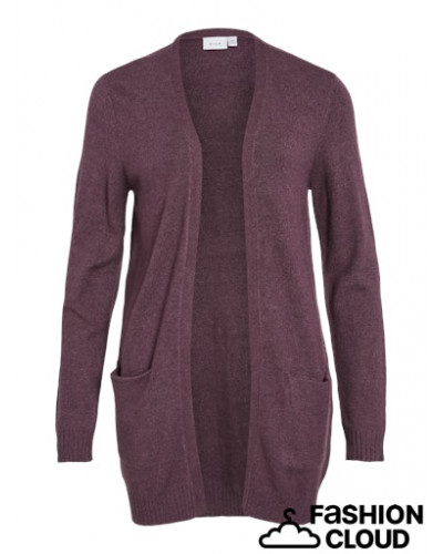 VIRIL OPEN L/S KNIT CARDIGAN - NOOS