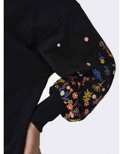 ONLBROOKE LS SHORT DRESS FLOWER SWT