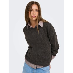 ONLOLIVIA Strickpullover mit Rundhalsausschnitt