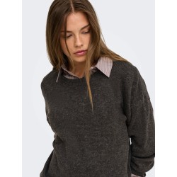 ONLOLIVIA Strickpullover mit Rundhalsausschnitt