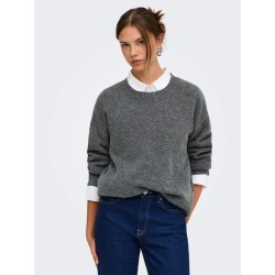 ONLOLIVIA Strickpullover mit Rundhalsausschnitt