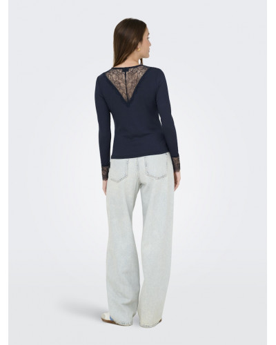JDYROXY L/S LACE TOP JRS NOOS