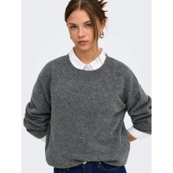 ONLOLIVIA Strickpullover mit Rundhalsausschnitt