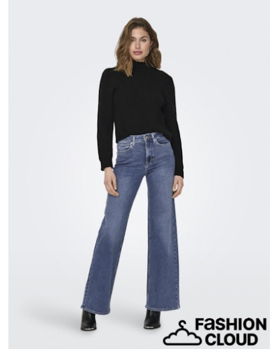 ONLMADISON BLUSH HW WIDE DNM DOT372 NOOS