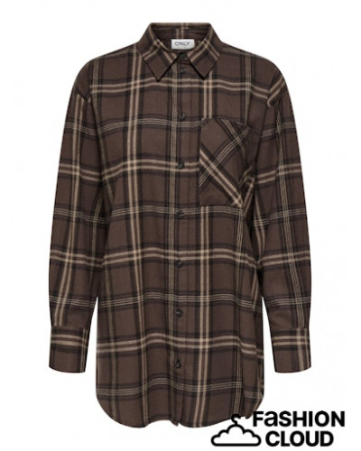 ONLJULIANA LS LOOSE CHECK SHIRT WVN