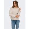 ONLOLIVIA Strickpullover mit Rundhalsausschnitt