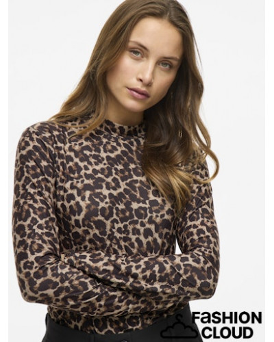 VILEOA L/S HIGH NECK TOP - NOOS