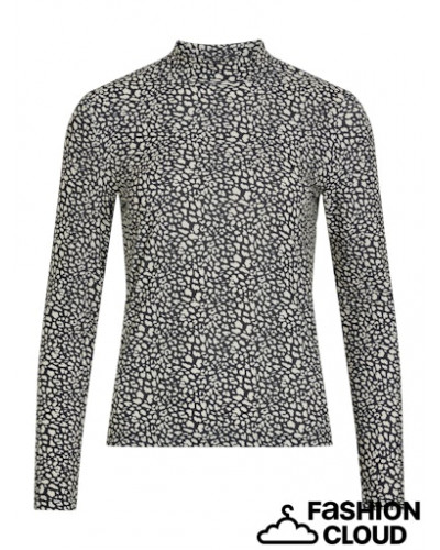 VILEOA L/S HIGH NECK TOP - NOOS