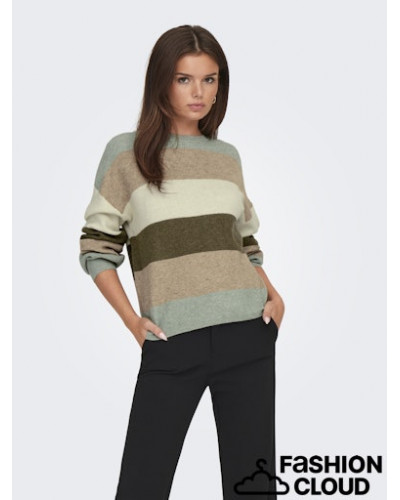 ONLATIA L/S STRIPE PULLOV KNT NOOS