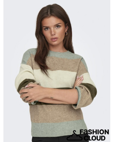 ONLATIA L/S STRIPE PULLOV KNT NOOS