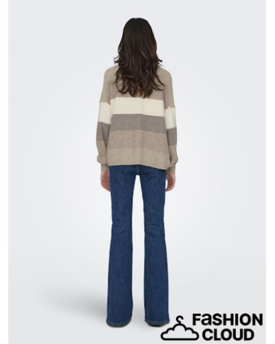 ONLATIA L/S STRIPE PULLOV KNT NOOS