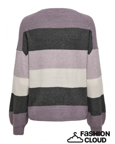ONLATIA L/S STRIPE PULLOV KNT NOOS