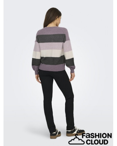 ONLATIA L/S STRIPE PULLOV KNT NOOS