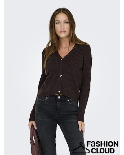 ONLKATIA LIFE LS VNECK CARDI KNT NOOS
