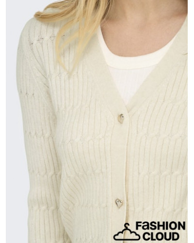 ONLKATIA LIFE LS VNECK CARDI KNT NOOS
