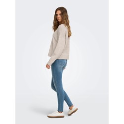 ONLOLIVIA LS O-NECK CC KNT