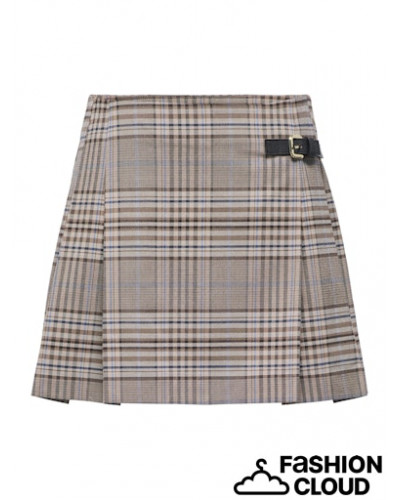 ONLLUMI LIFE MW CHECK SKIRT TLR