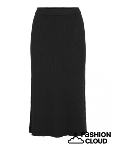 VICOMFY A-LINE KNIT SKIRT- NOOS
