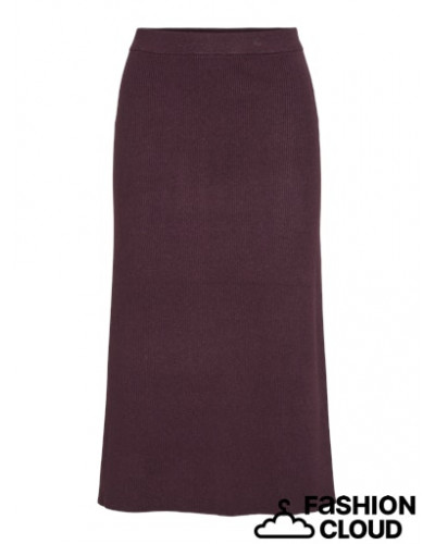 VICOMFY A-LINE KNIT SKIRT- NOOS