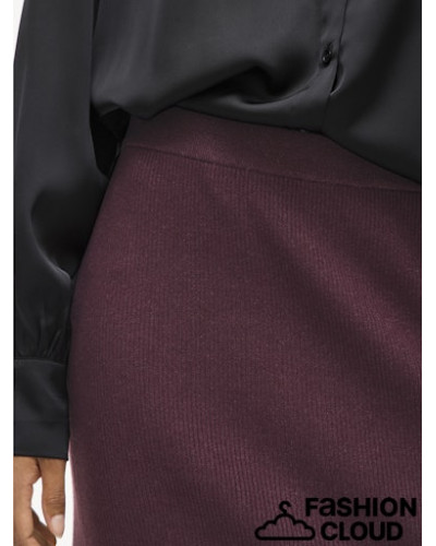 VICOMFY A-LINE KNIT SKIRT- NOOS