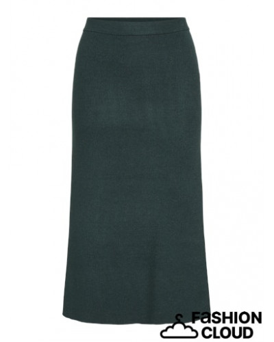 VICOMFY A-LINE KNIT SKIRT- NOOS