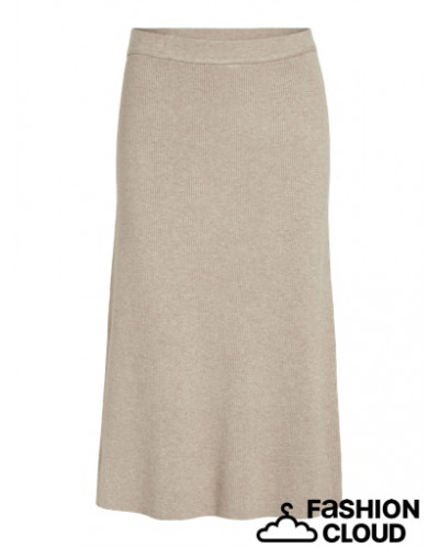 VICOMFY A-LINE KNIT SKIRT- NOOS