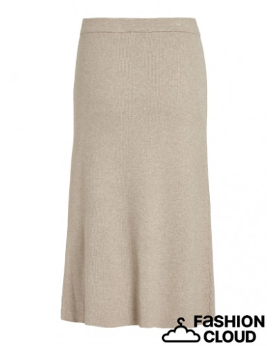 VICOMFY A-LINE KNIT SKIRT- NOOS