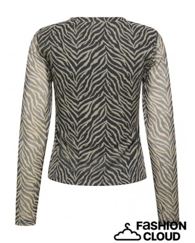 ONLNOVA L/S MESH TOP