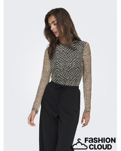 ONLNOVA L/S MESH TOP